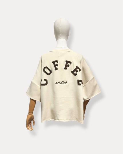 T-shirt Coffee | beige