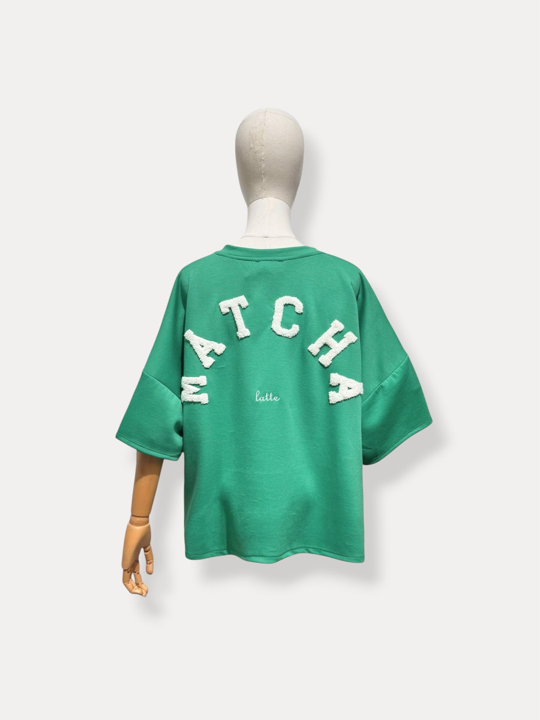 T-shirt Matcha | groen