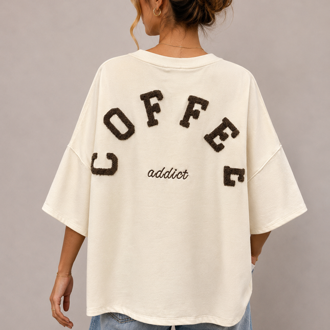 T-shirt Coffee | beige