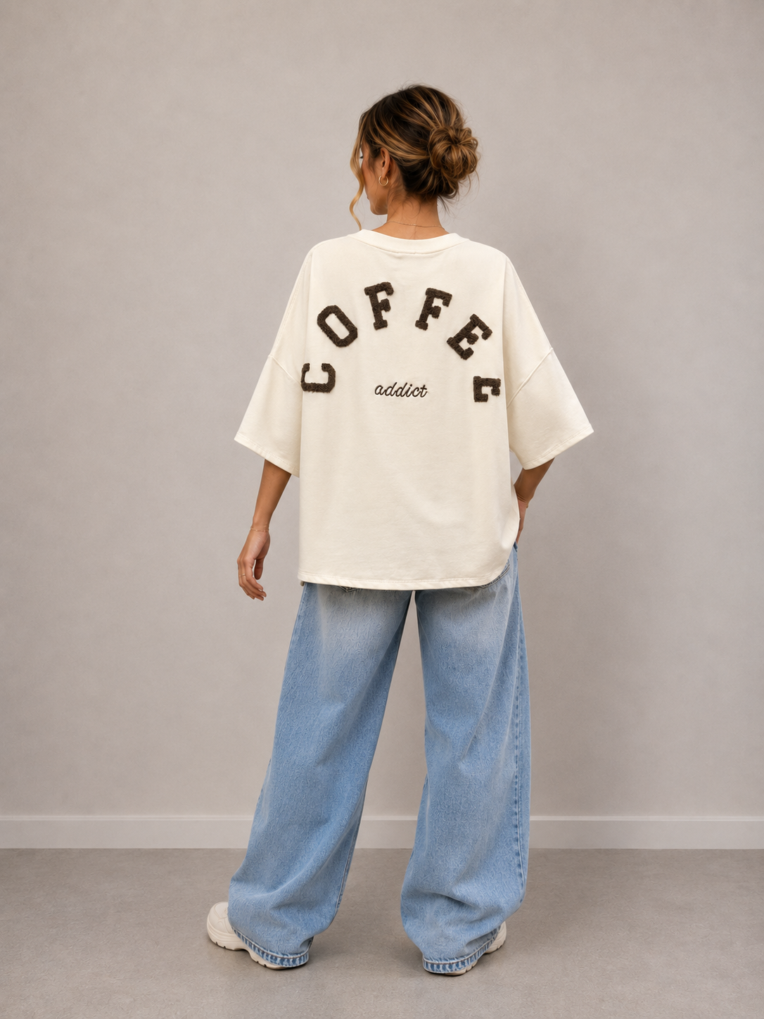 T-shirt Coffee | beige