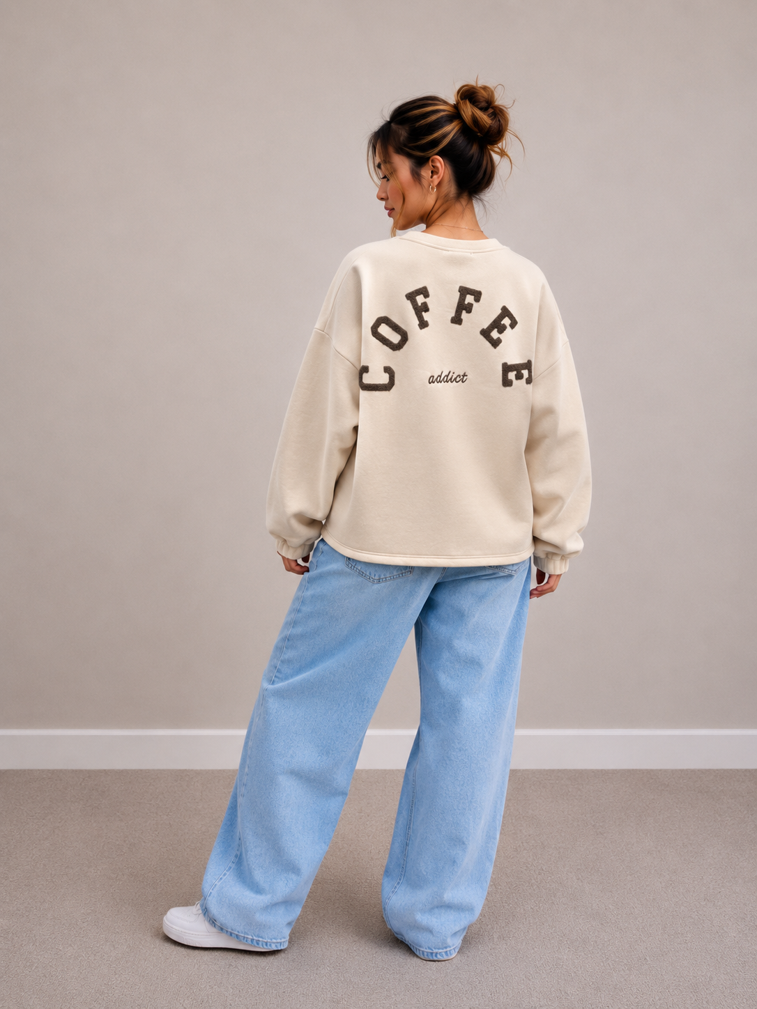 Coffee Sweater | beige-bruin