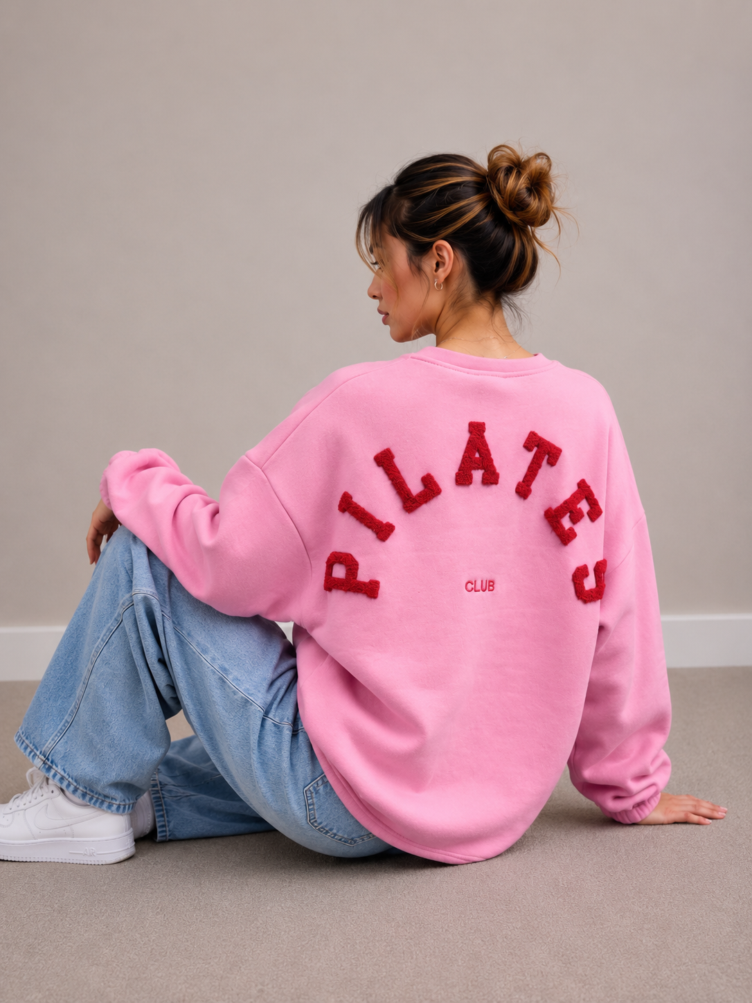 Pilates Sweater | roze-rood