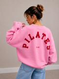 Pilates Sweater | pink-red