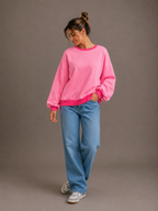 Fluorescent Sweater | pink-fuchsia