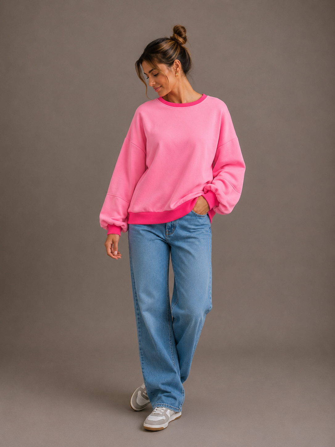 Fluorescent Sweater | pink-fuchsia