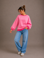 Fluorescent Sweater | pink-fuchsia