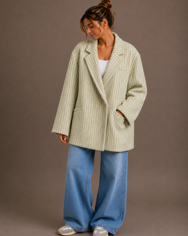 Classy oversized blazer | green