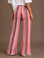 Broek Streep Multicolor