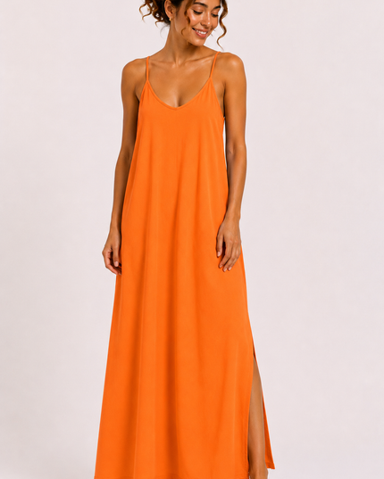 Cross Back Maxi Jurk