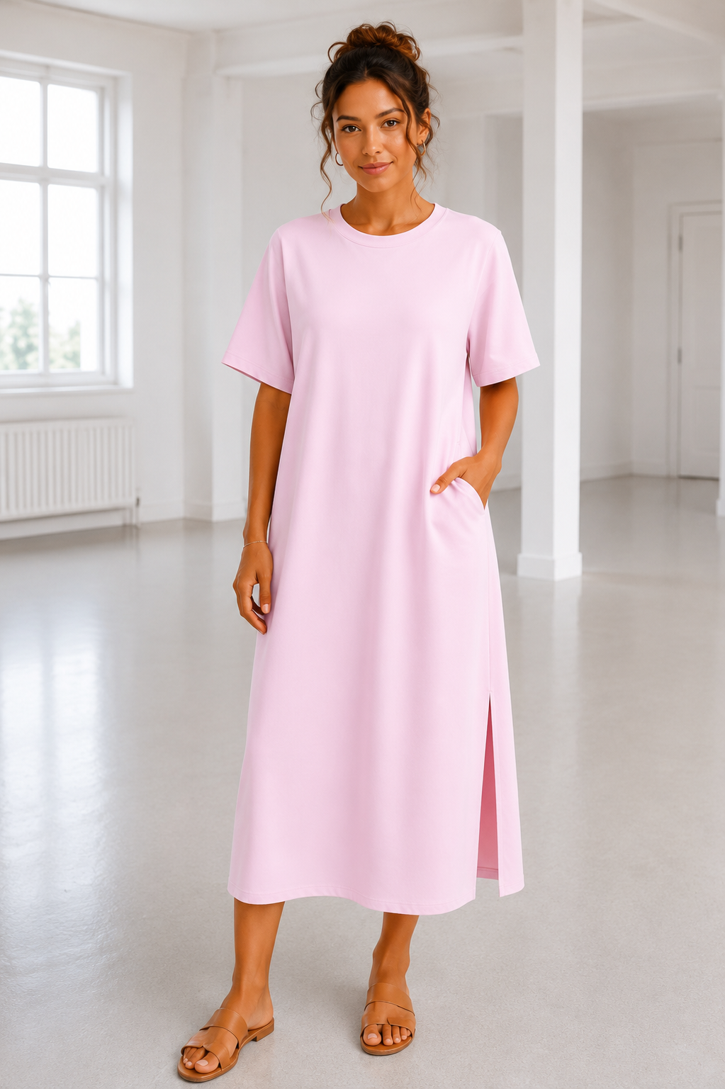 Maxi T-shirt Jurk