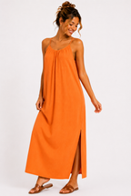 Pearl Back Maxi Jurk