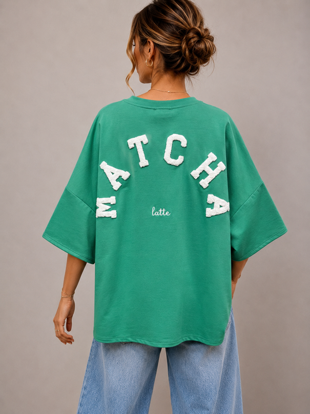 OVERSIZED MATCHA T-SHIRT