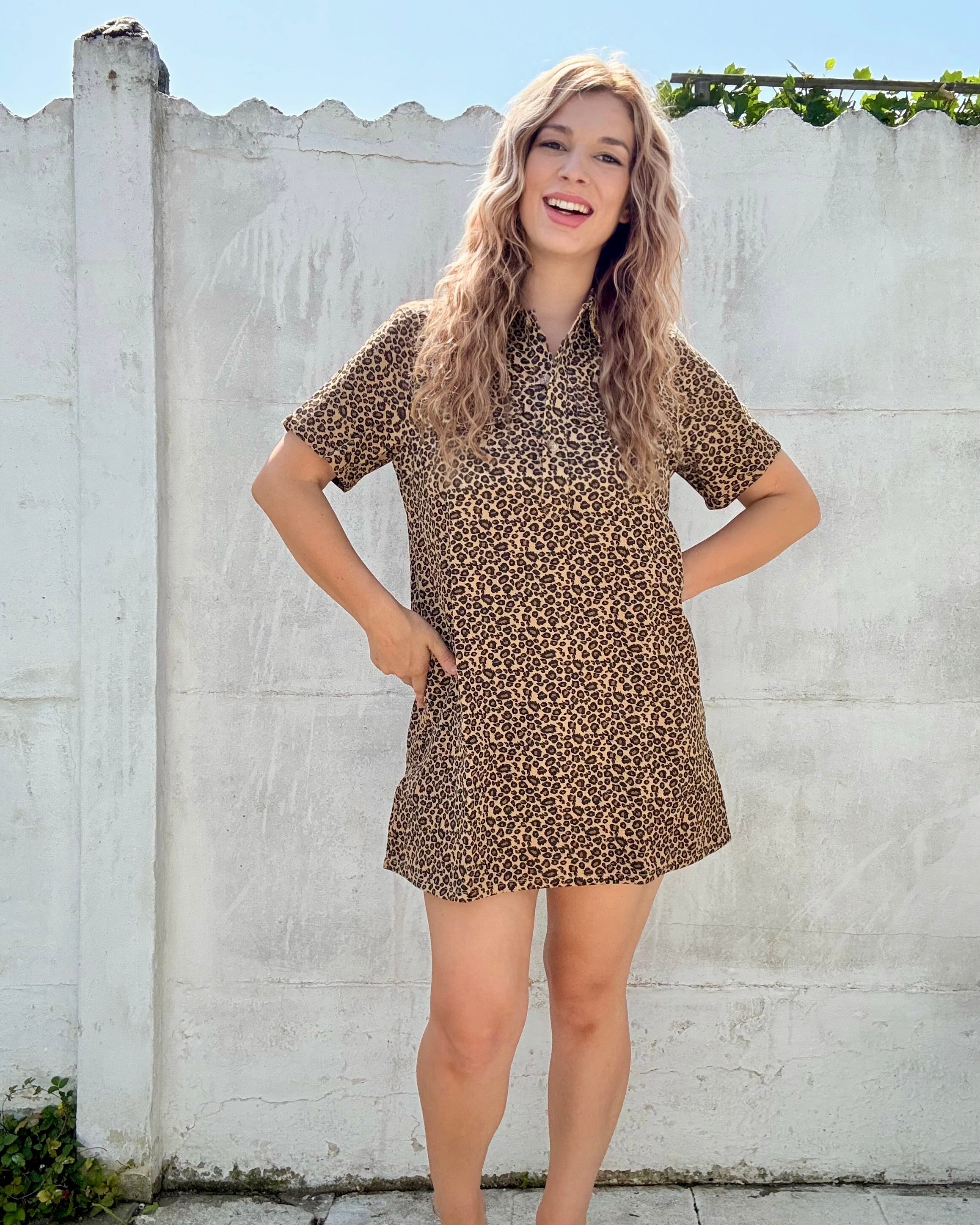 Jurk Chloé | bruin