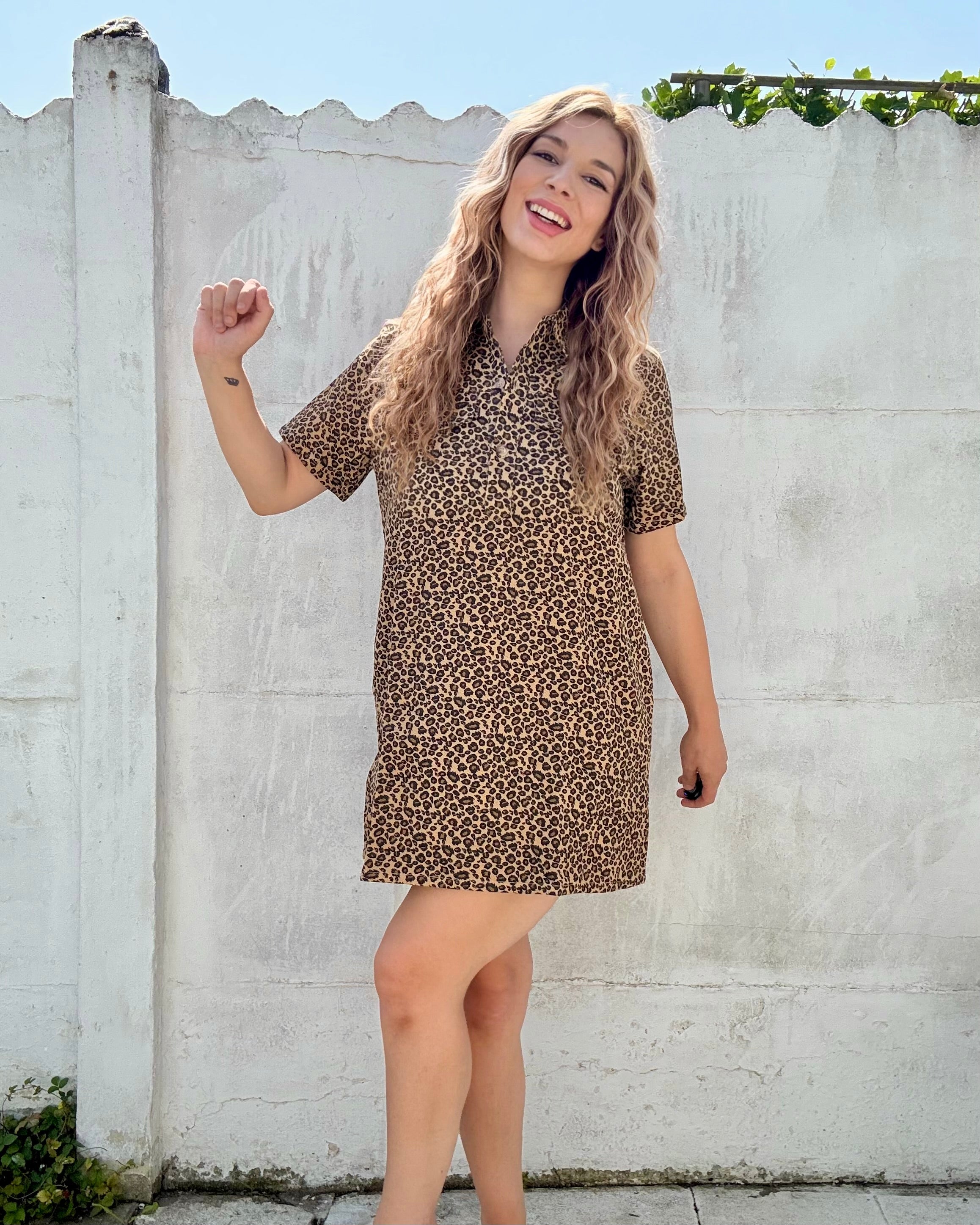 Jurk Chloé | bruin