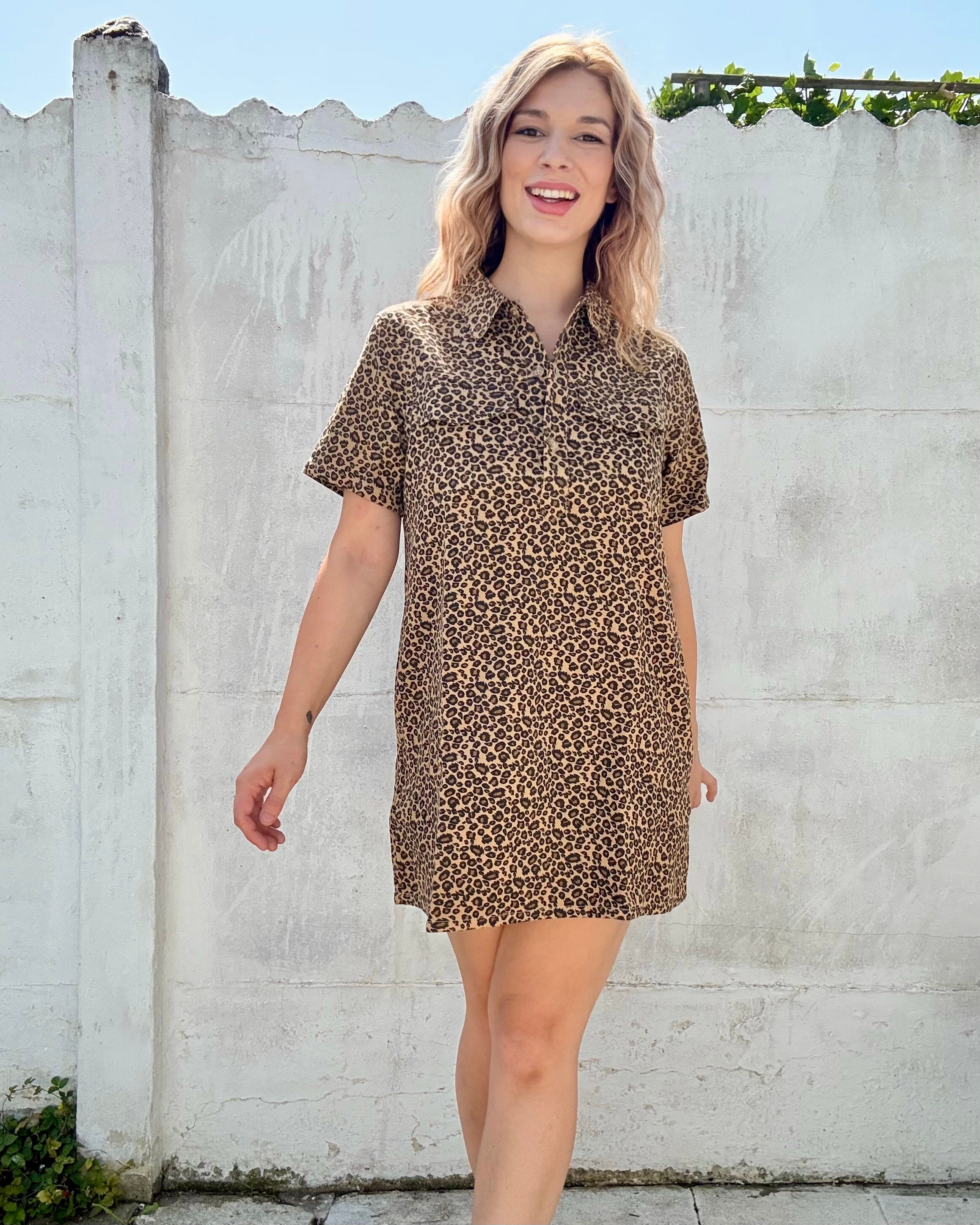 Jurk Chloé | bruin