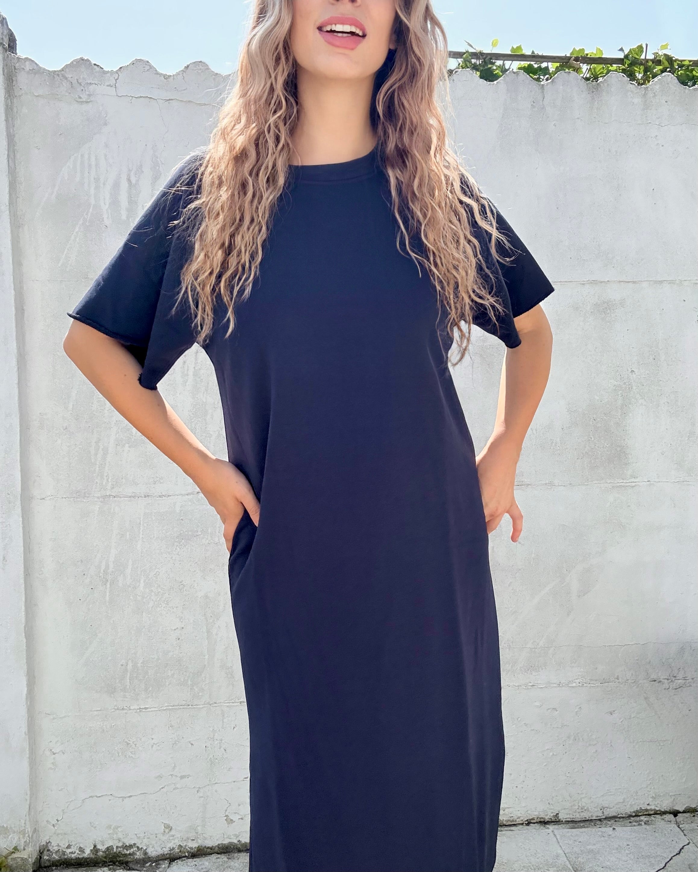 Jurk Yasmin | navy