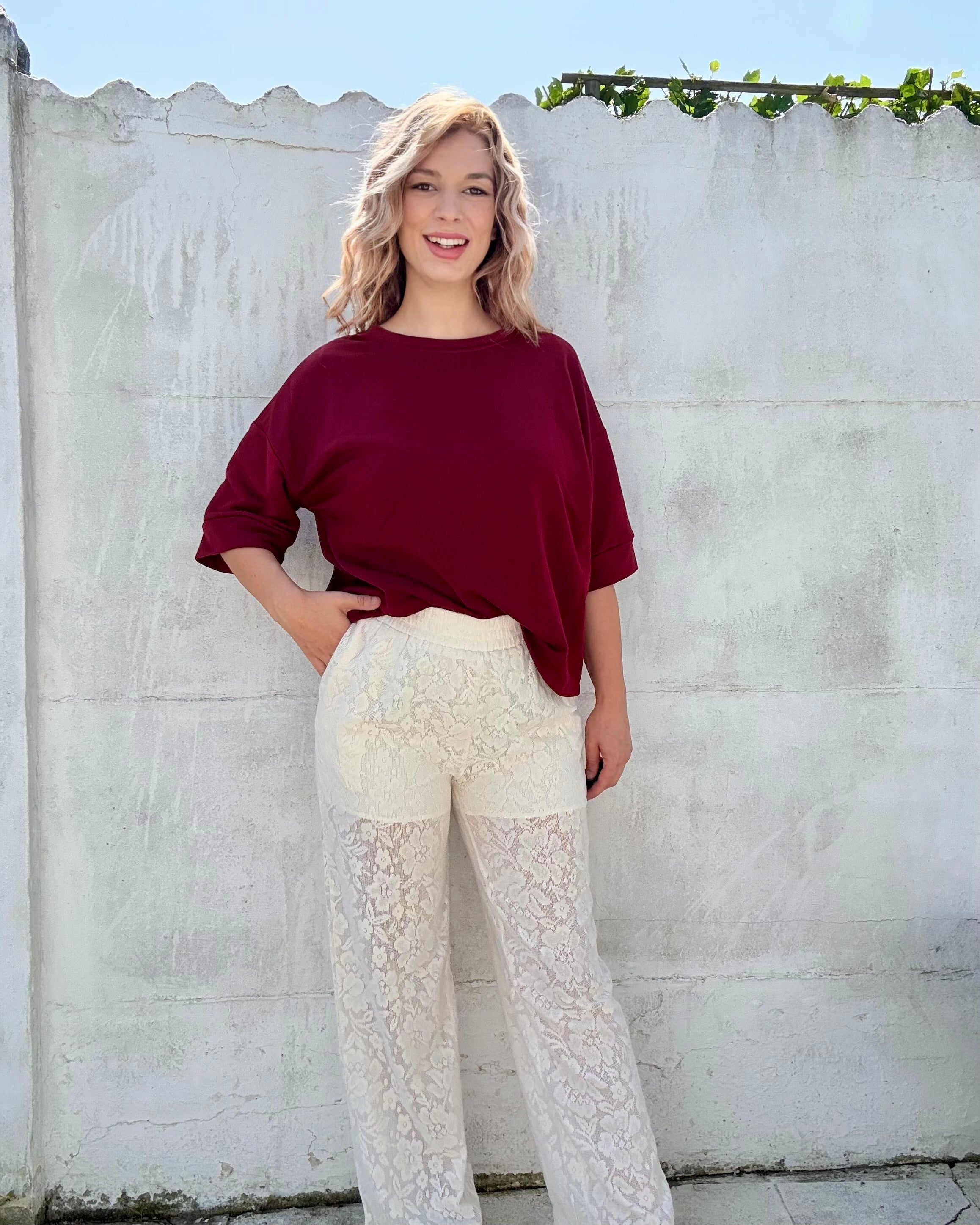 Broek Lilly | crème