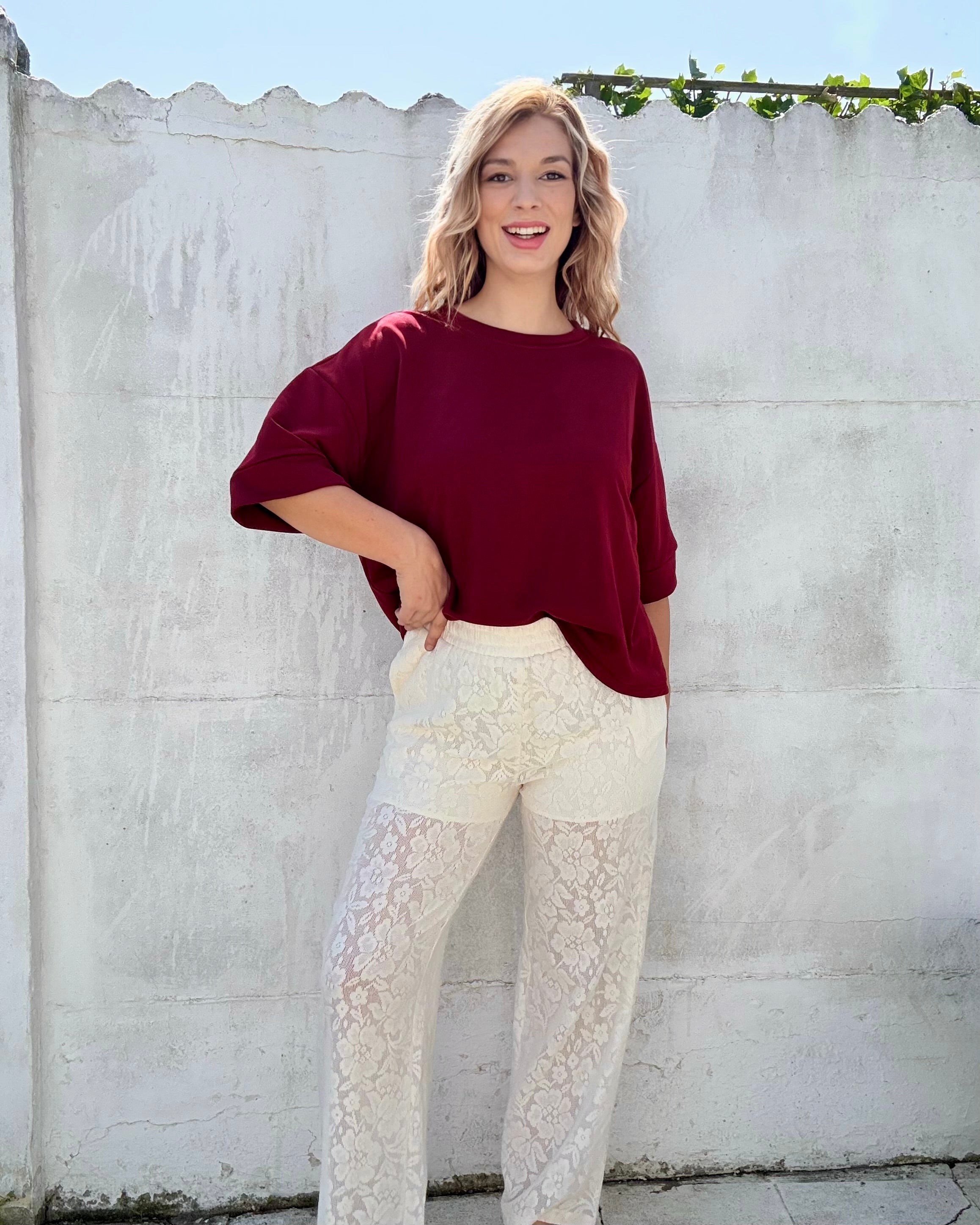 Broek Lilly | crème
