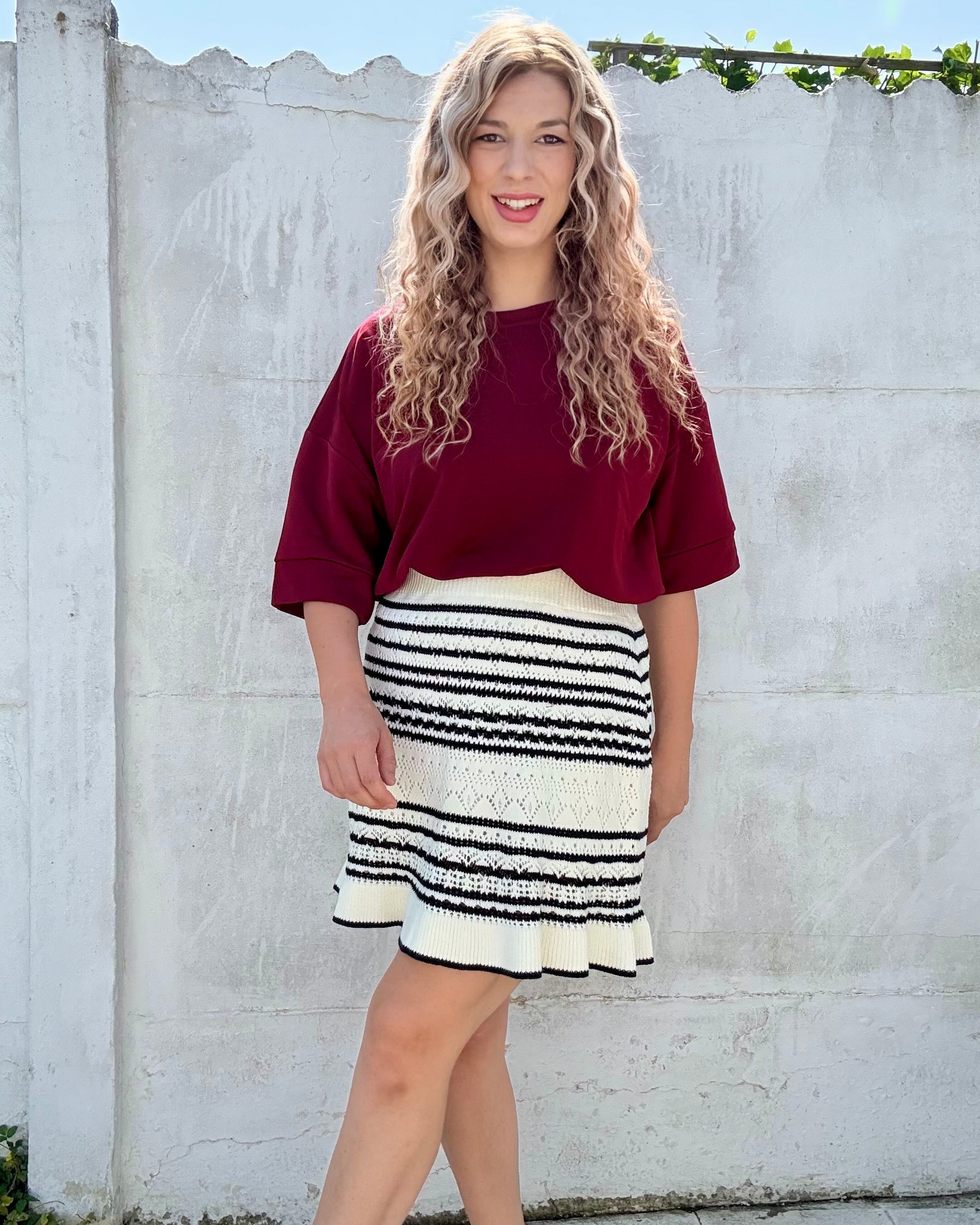Sweater Liv | bordeaux