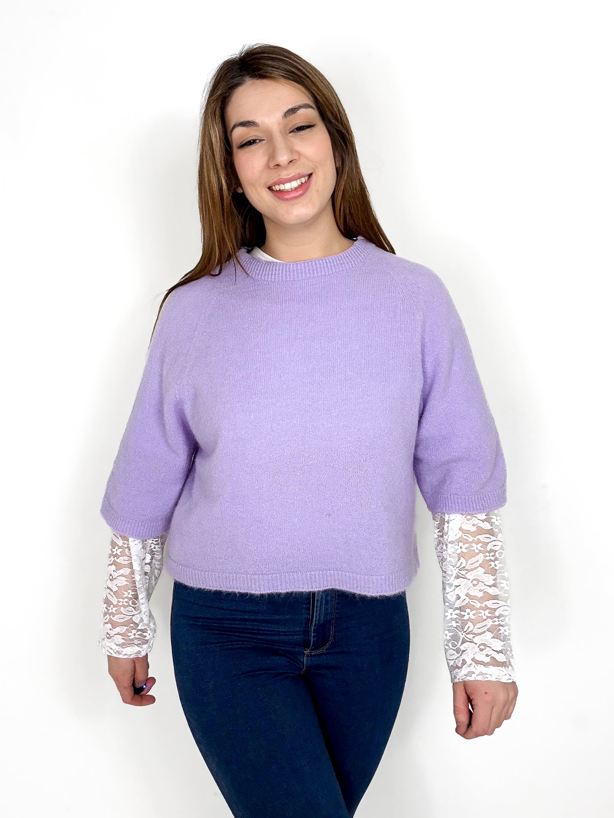 Knit Feline | lila