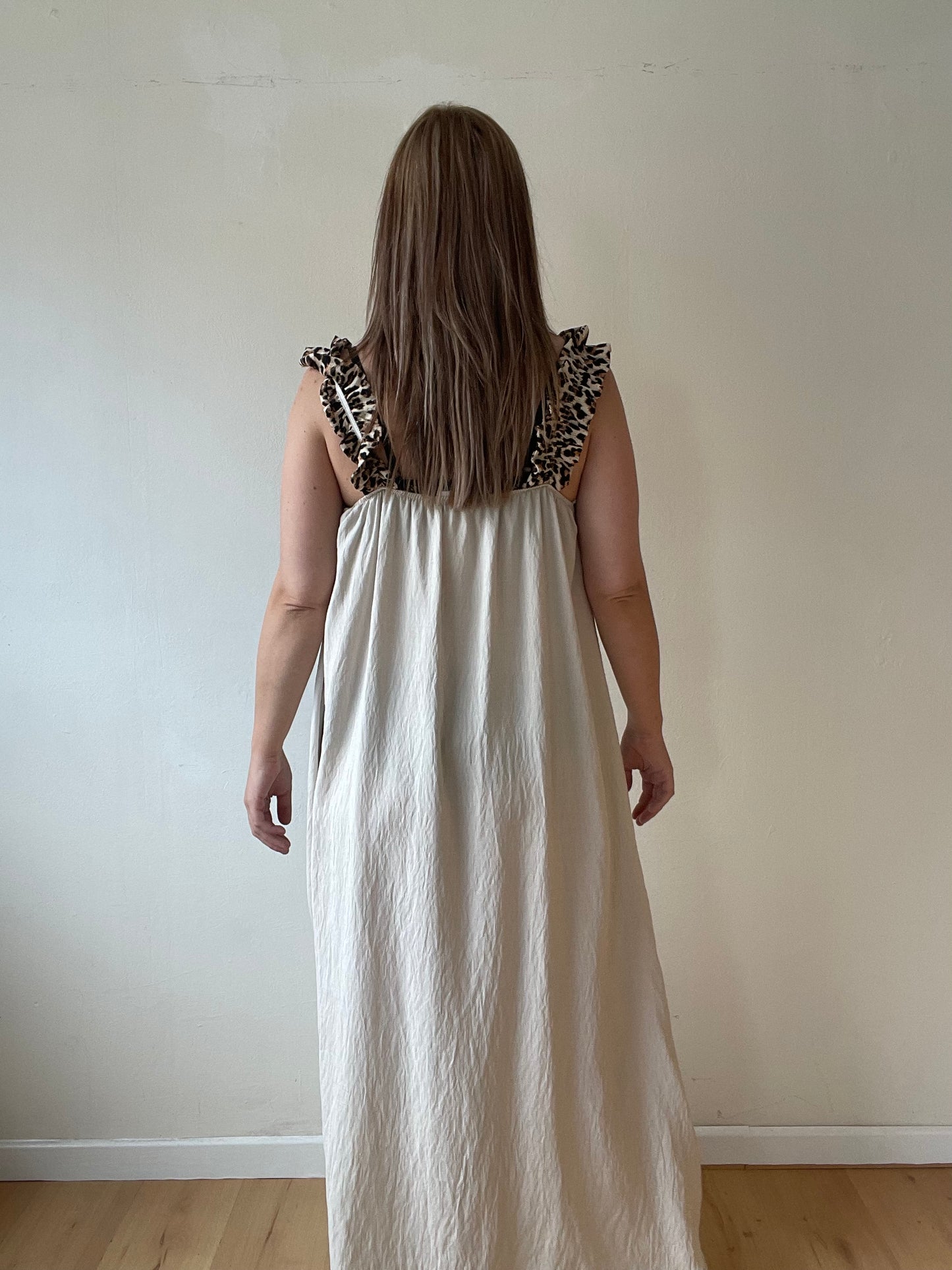 LEO MAXI DRESS | BEIGE