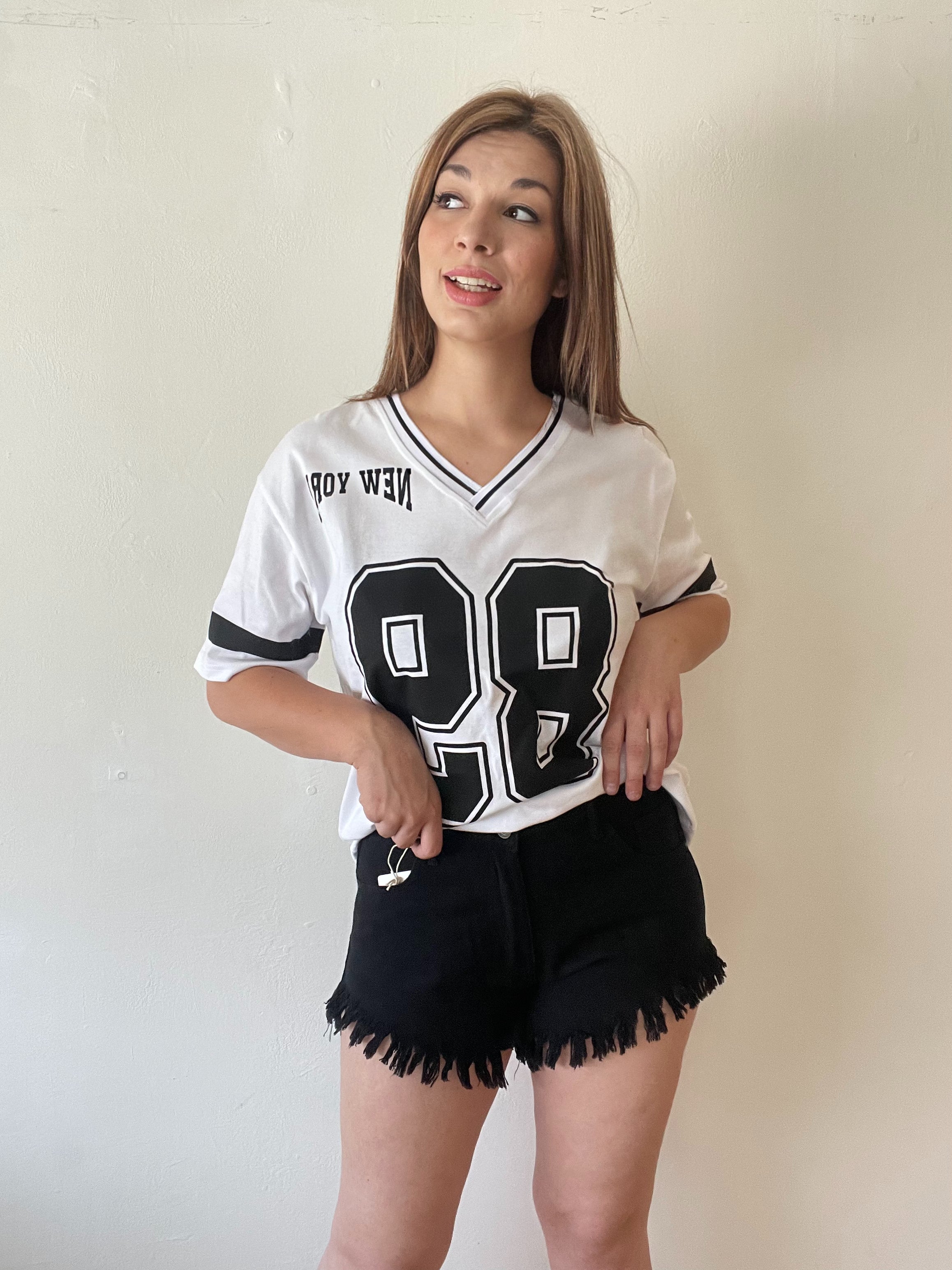 Short Yarah | zwart