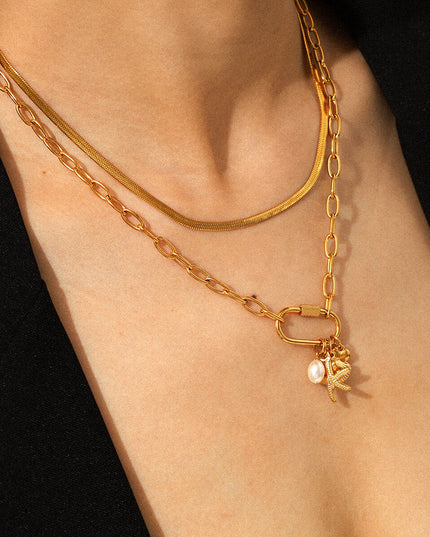 OCEAN CHARMS KETTING