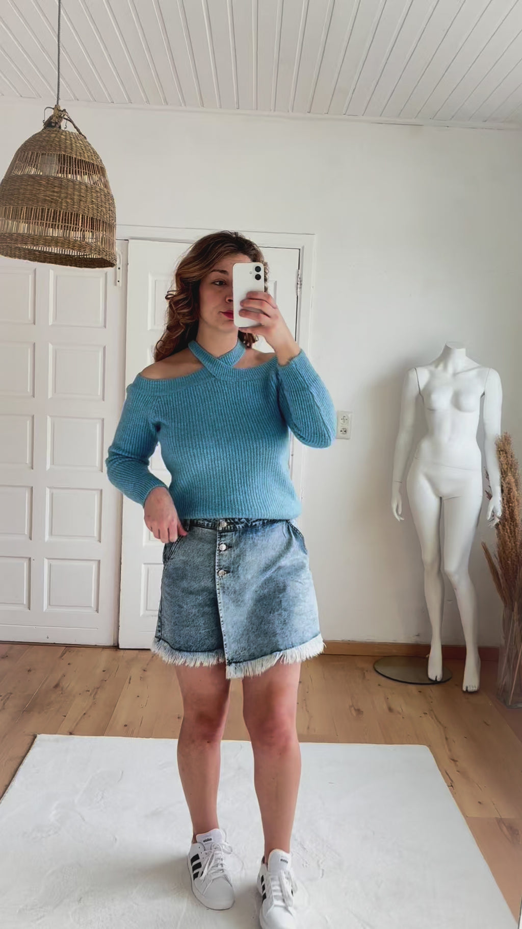 KNIT ELISSA | BLAUW
