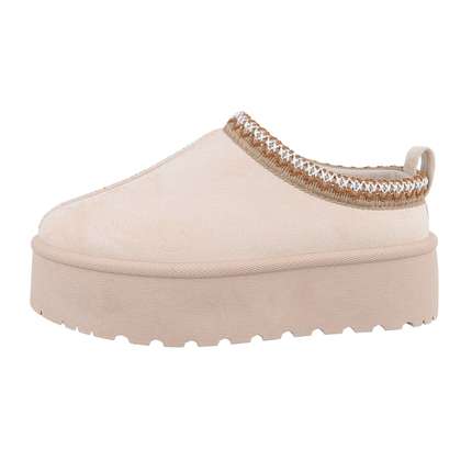 TAZMAN UGGS | BEIGE